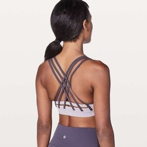 Lululemon Energy Bra Smoky Blush/Moonphase Size 6
